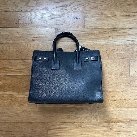 NWT black small Saint Laurent ‘Sac Du Jour’ handbag (O/S) - Picture 3 of 14